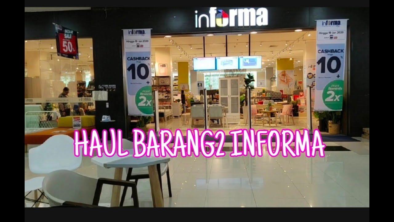 HAUL INFORMA | FURNITURE | MALUKU CITY MALL - YouTube