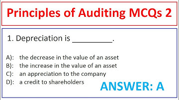 Principles of Auditing MCQs | Senior Auditor Test Preparation | Commerce MCQs | Auditing MCQs |