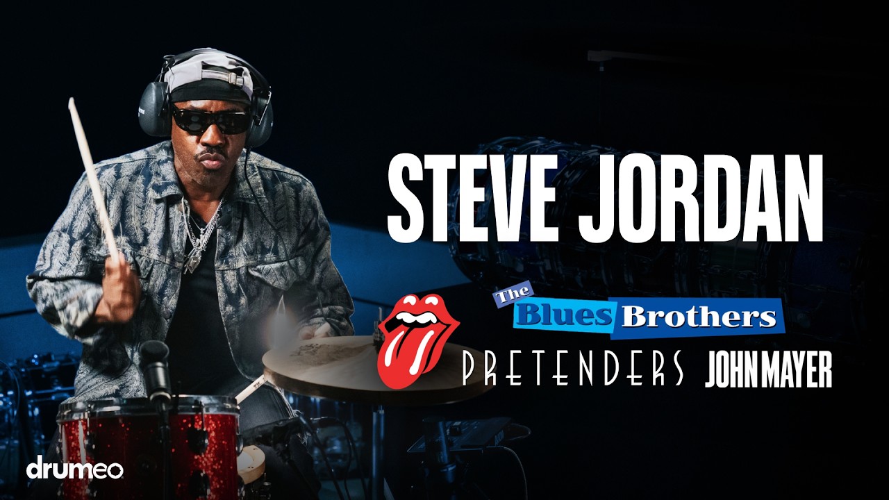 Steve Jordan Shows What 50 Years Of Groove Actually Sounds Like (14 Performances)