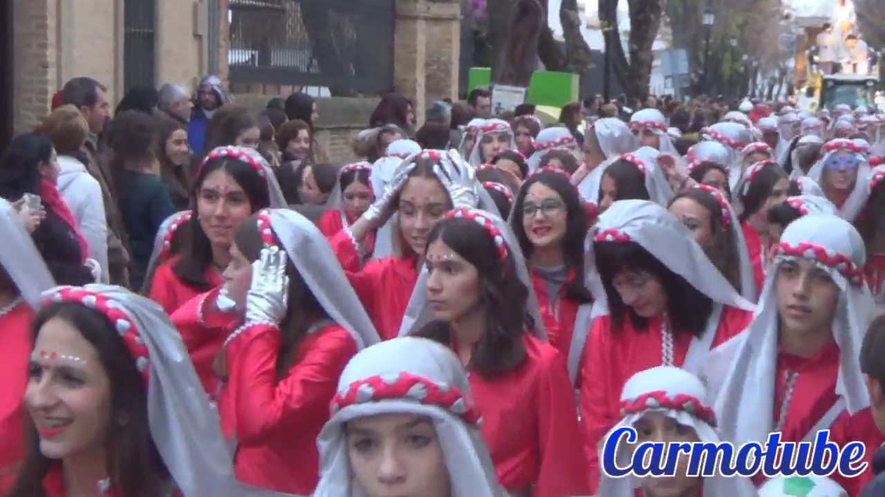 Cabalgata de Reyes Magos de Carmona 2018 por Protección Civil y My Carmona Solidaria