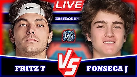 🔴LIVE: FRITZ T VS FONSECA J • EASTBOURNE UK 2025  #tennis #wta #atp