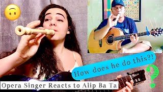 Opera Singer Reacts to Alip Ba Ta - My Heart Will Go On - Celine Dion (fingerstyle cover)