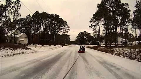 sledding