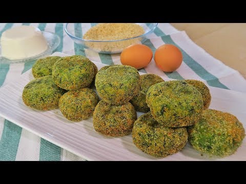 POLPETTE DI SPINACI FILANTI Ricetta Facile - FATTO IN CASA DA BENEDETTA