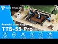 Tts 55 pro  powerful laser engraving