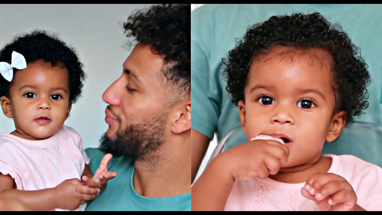 DADDY & DAUGHTER CURLY HAIR ROUTINE!
