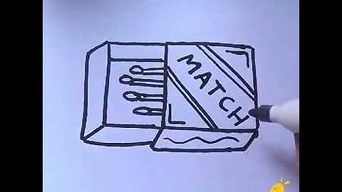 How to Draw Matchbox #Shorts
