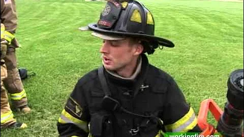 Demo: Direct Fire Attack -- Structural Firefighting Training