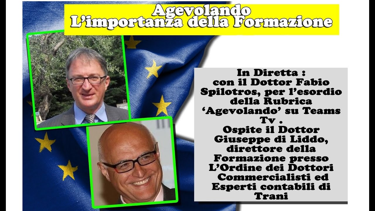 Agevolando L importanza Della Formazione 24 11 2021 YouTube