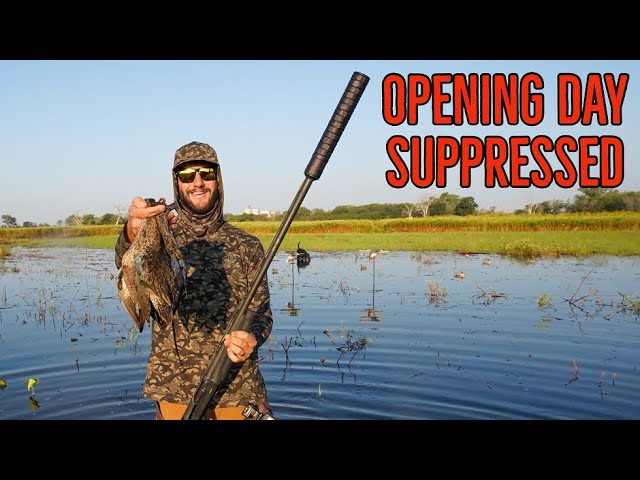 Hunting Teal Opening Day using My Suppressed Benelli Super Black Eagle 3!!  