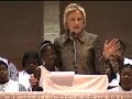 Clinton: America Called to Protect All