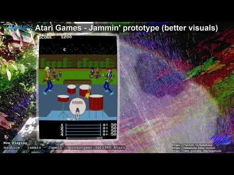 Atari Games - Jammin' prototype (better visuals, playable game with audio)