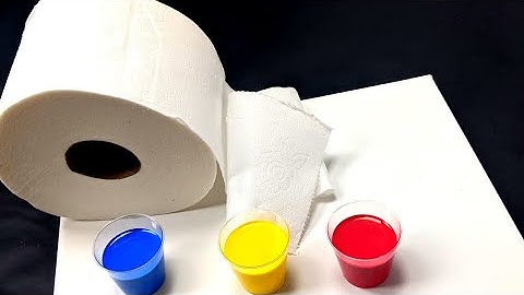 AMAZING Cell Formation With Paper Towel - Swipe Technique | Abstract Fluid Art