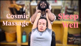 Refresh Cosmic Sleep well Head Massage Indian Barber Junior Baba Sen