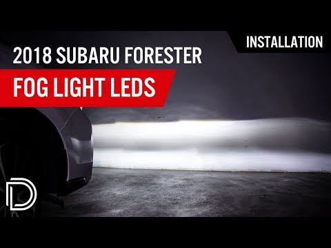 How to Install 2018 Subaru Forester XT Fog Light LEDs | Diode Dynamics