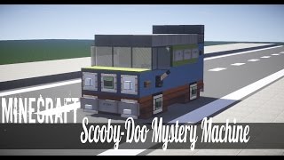 Minecraft Vehicle Tutorial - How to Build : Scooby Doo Mystery Machine. screenshot 5
