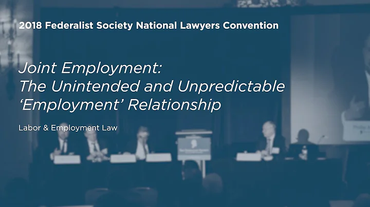 Joint Employment [2018 National Lawyers Convention]