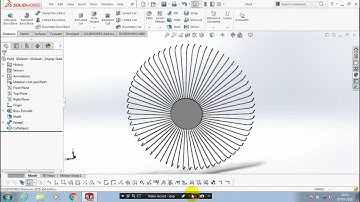TABLE FAN OUTER CASING IN SOLIDWORKS