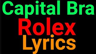 Capital Bra Rolex Lyrics