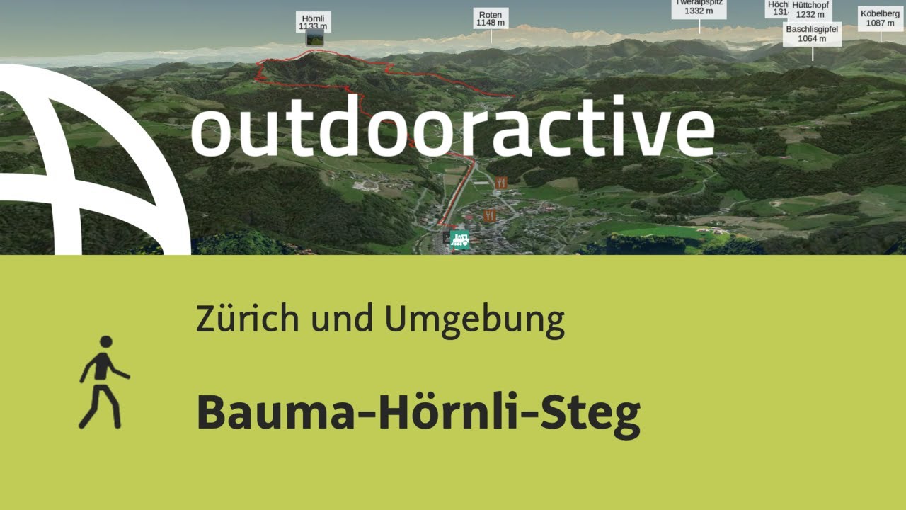 Wanderung in Zürich und Umgebung: Bauma-Hörnli-Steg