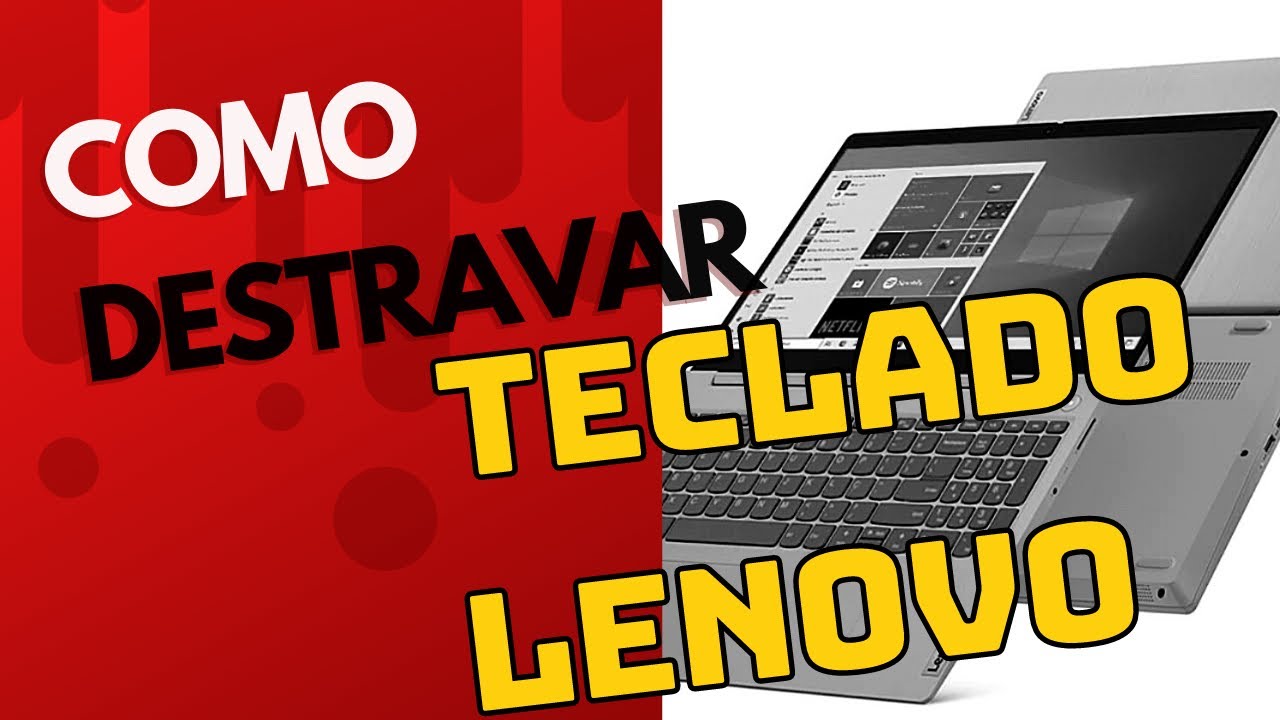 DIY: Como destravar o teclado do notebook Lenovo. - YouTube