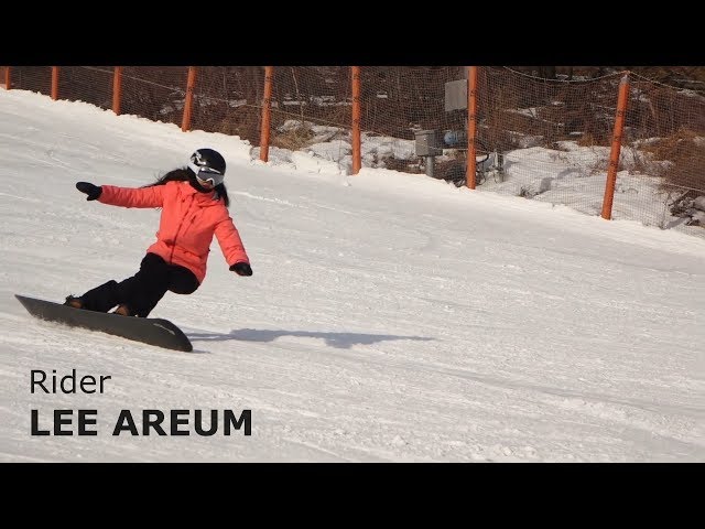 1718 [KONJIAM/곤지암/일층필름] 이아름 스노우보드 프리 라이딩 SNOWBOARD スノーボード 카빙 턴 CARVING TURN カービングターン