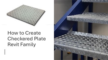 How to create Checkered Plate Revit Family