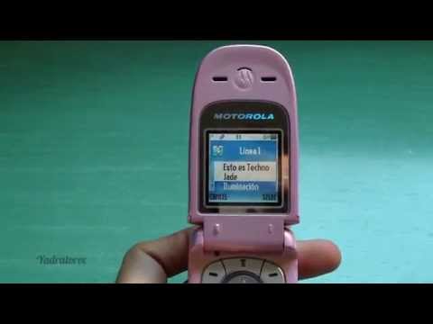 Motorola V220 retro review (old ringtones & wallpapers)