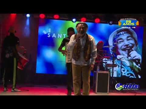 Santana o cantador show completo HD em  parari PB 2022