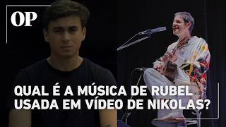 What is the Rubel song used in Nikolas Ferreira's video that had its audio removed by Instagram?