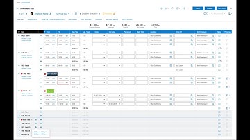 Kronos - New Timesheet View - Feb 25th Release