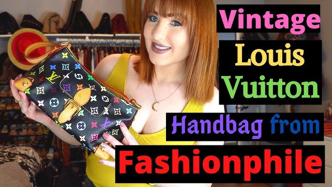 Vintage Louis Vuitton Trouville Multicolour Unboxing 👜 #louisvuitton