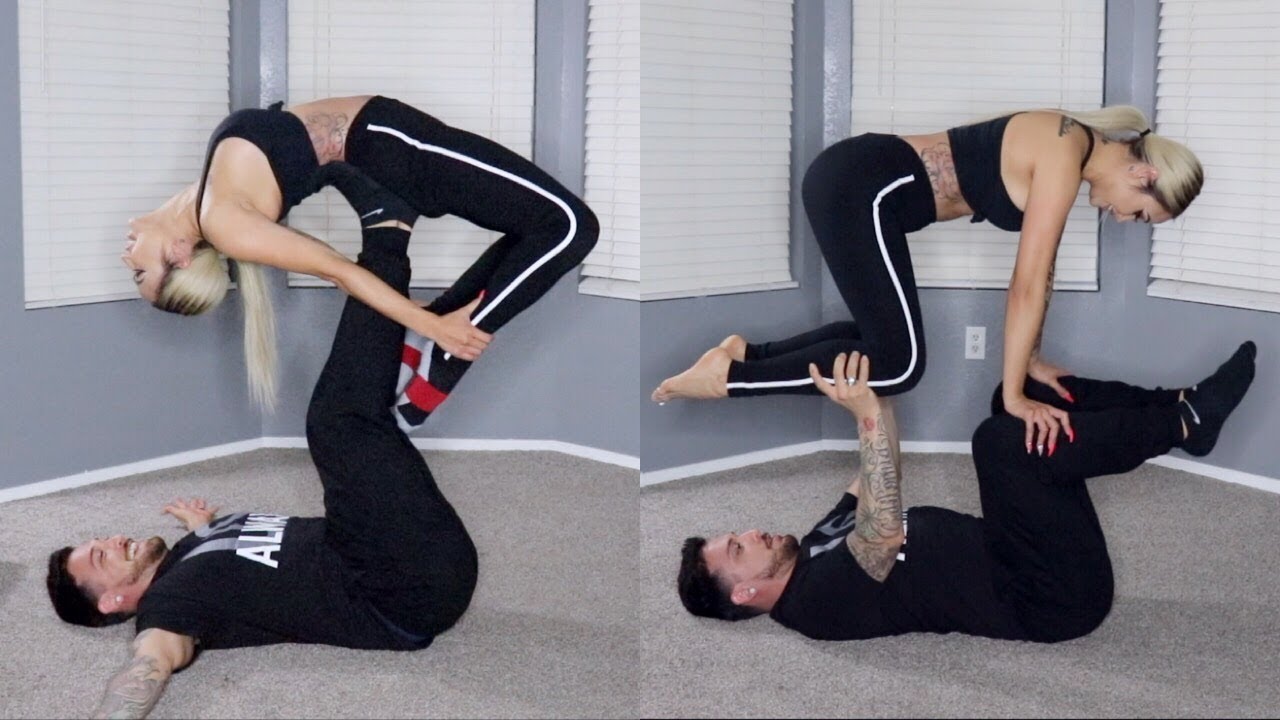 couples yoga challenge (extreme) - youtube