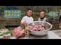 厨师长分享：“清炖羊肉汤“的四川自贡本地做法，再烤点羊肉串，真的安逸(请打开cc字幕看字幕)