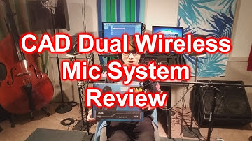 CAD GXLU Wireless Mic System Review and Test
