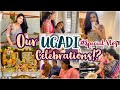 Our Ugadi Special Celebrations with Family!?|It Feels Different this Time|Half sarees,Food & More?||