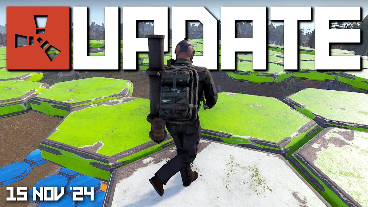 Fall guys in Rust? Catapulting players, Chicken Coops | Rust Update ...