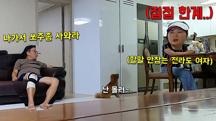 무릎 다친 아빠가 이모에게 계속 어이없는 심부름을 시켜댄다면?ㅋㅋㅋ (이모몰카 l 입담 쩌는 이모)