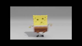 picture SpongeBob’s booty up in 3D