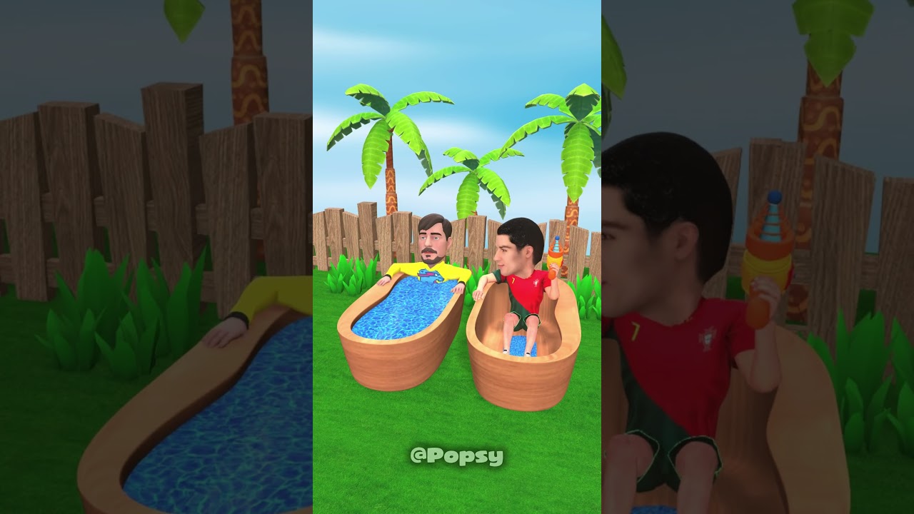 Cristiano Ronaldo vs Mr Beast funny moments water 😁😂🤣 