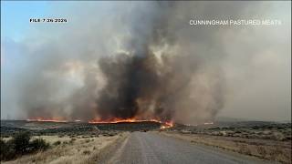 Gov. Little declares fire disaster emergency, deploys National Guard