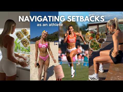 navigating setbacks as an athlete | race week, meal prep, supplements & nutrition