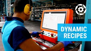 Dynamic Recipes Continuously and Automatically Calculate Ideal Machine Settings