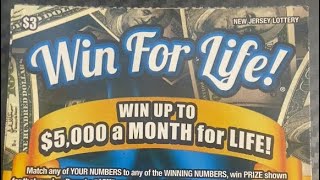 🎉Multiple Back to Back Wins! Nice Win For Life Session NJ Lottery🎉 