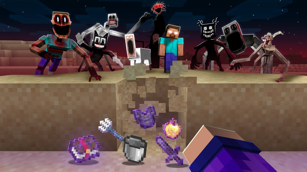 MINECRAFT ULTRA ROUBADO em um MUNDO de TERROR!