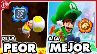 De la PEOR a la MEJOR: Insignias de Super Mario Wonder