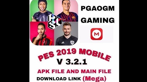 PES 2019 Mobile V 3.2.1 Apk File and Main File Download link