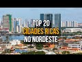 As 20 cidades mais ricas da regio nordeste do brasil pib 2024  ibge