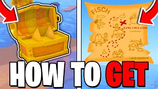 How To GET TREASURE MAPS In Fisch! (Treasure Map Guide) Roblox