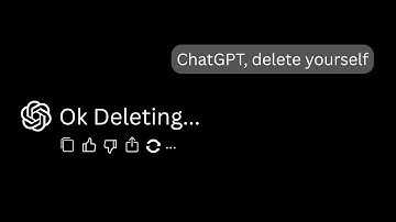 I Asked ChatGPT to Delete Itself — Its Reply Gave Me Shock😱